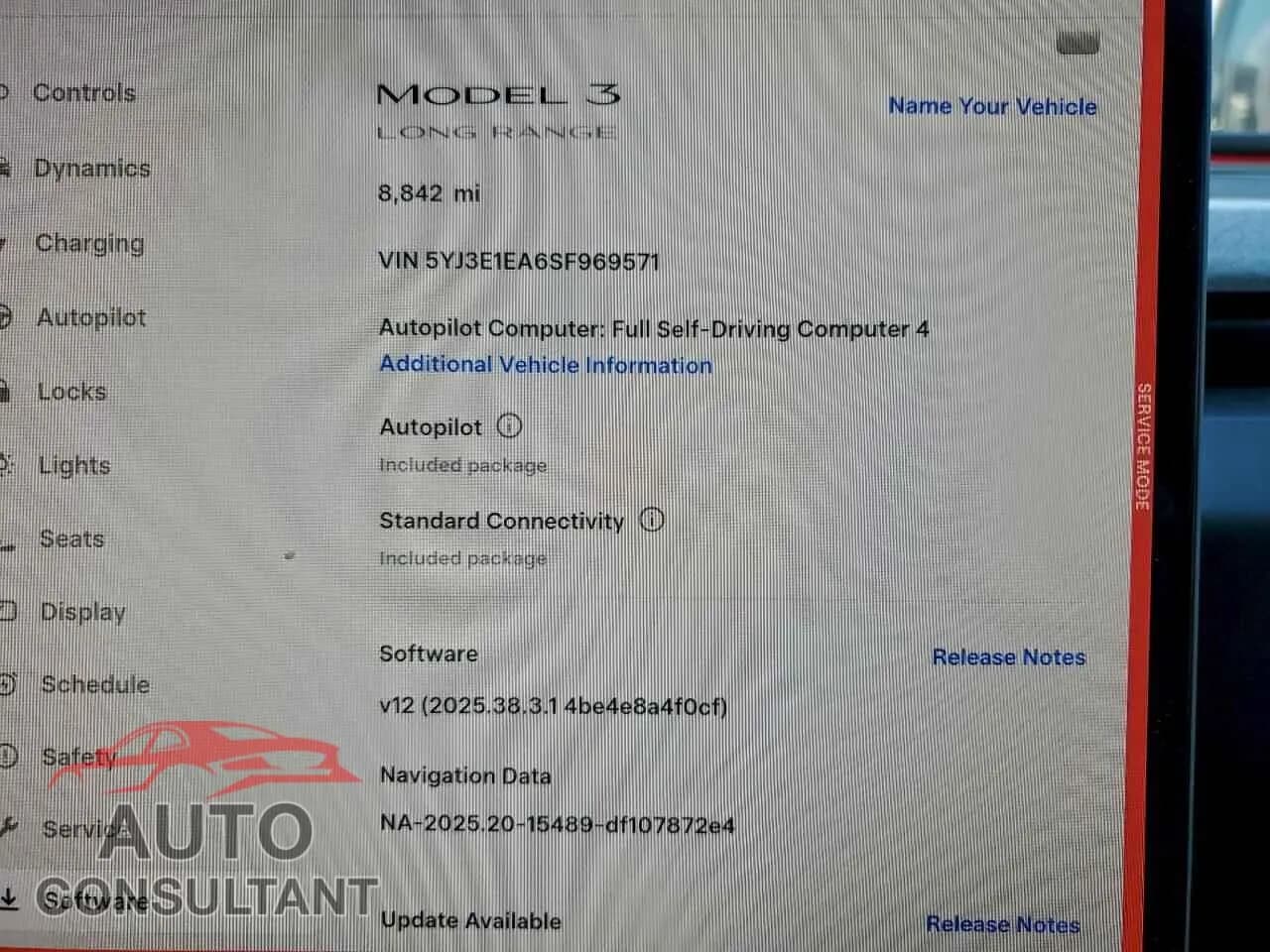 2025 TESLA MODEL 3 Damaged VIN 5YJ3E1EA6SF969571 – trunk area 2025 TESLA MODEL 3 Damaged VIN 5YJ3E1EA6SF969571 – trunk area