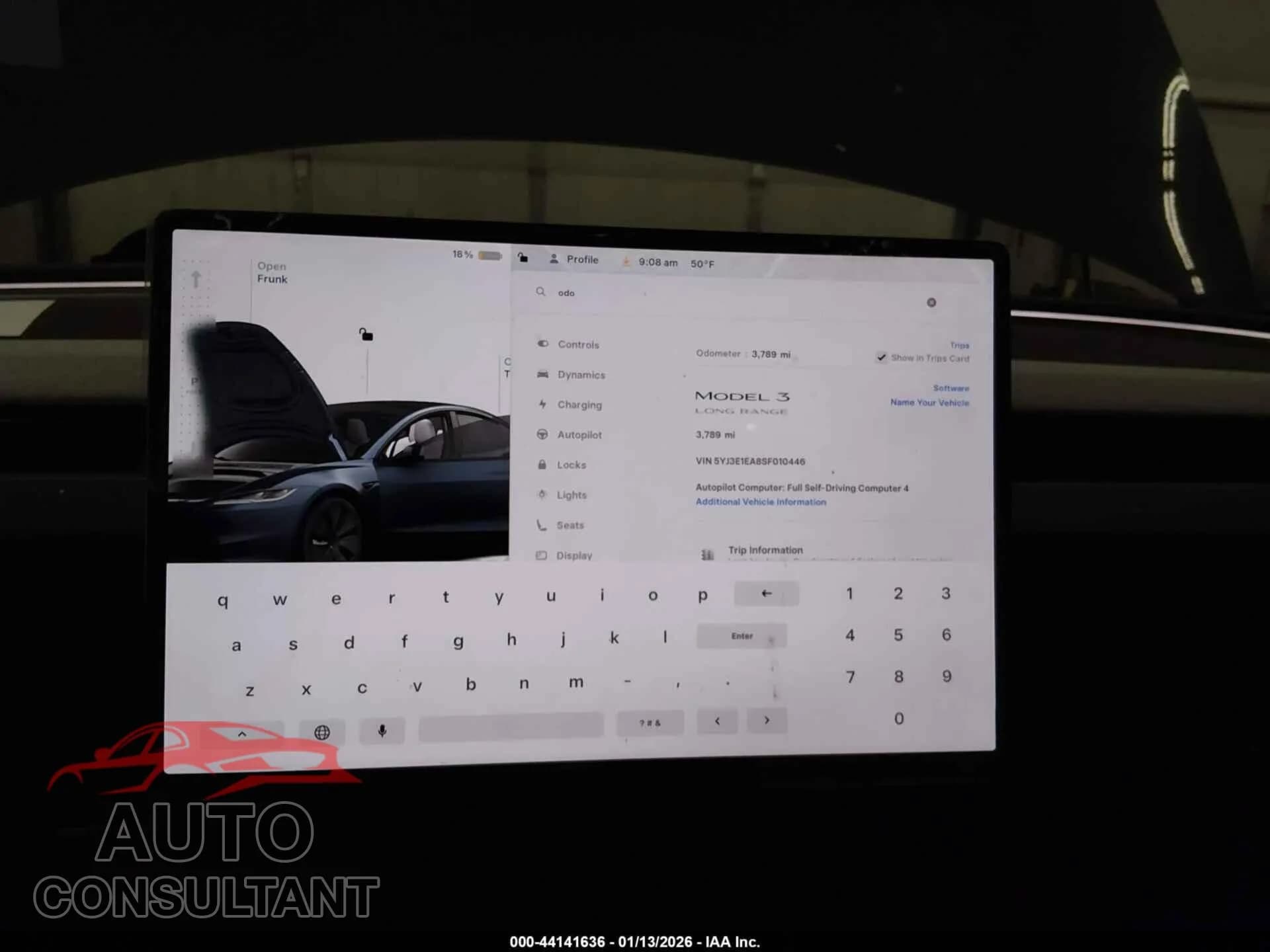 2025 TESLA MODEL 3 Damaged VIN 5YJ3E1EA8SF010446 – photo 18 2025 TESLA MODEL 3 Damaged VIN 5YJ3E1EA8SF010446 – photo 18