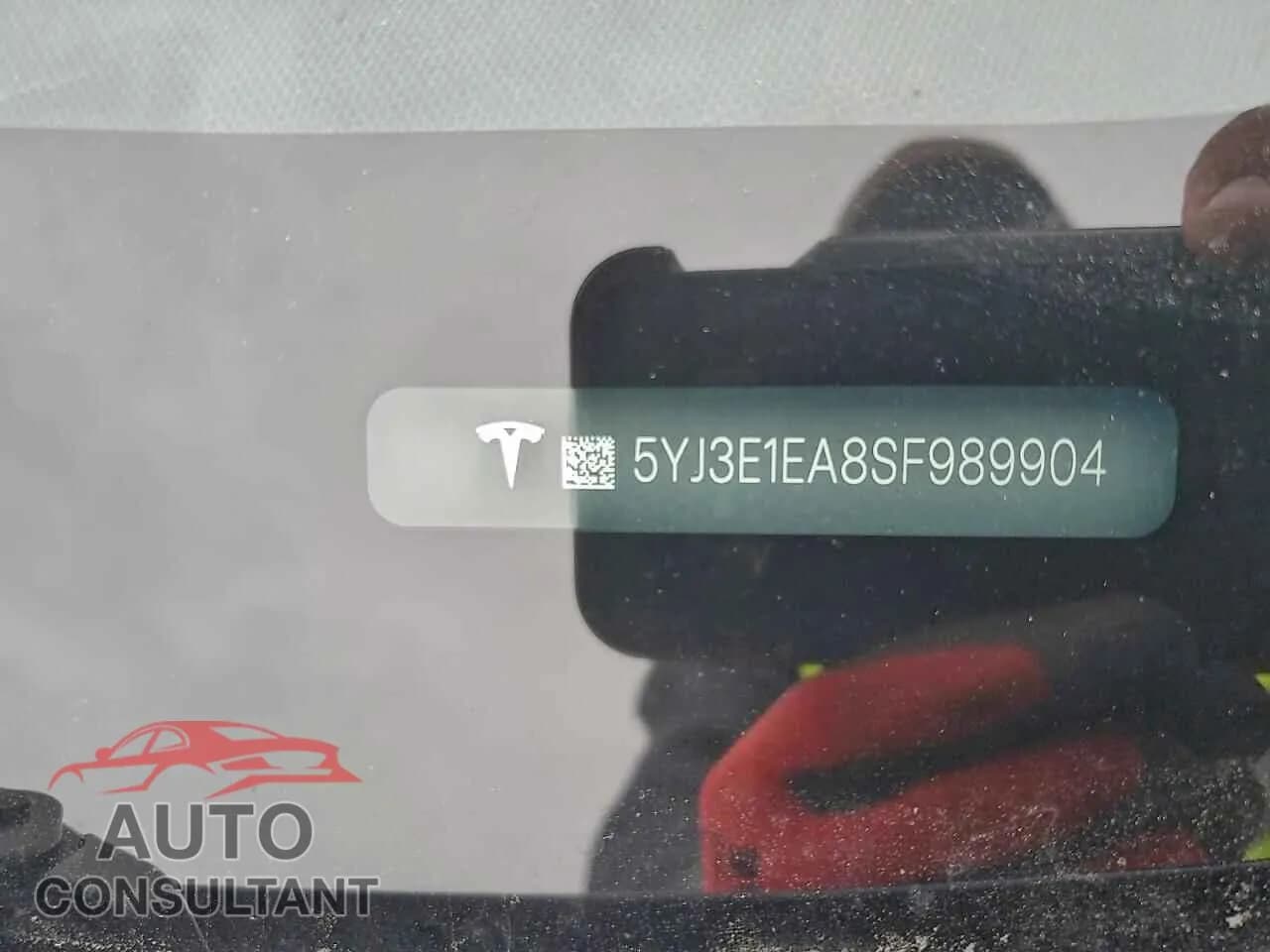 2025 TESLA MODEL 3 Damaged VIN 5YJ3E1EA8SF989904 – photo 12 2025 TESLA MODEL 3 Damaged VIN 5YJ3E1EA8SF989904 – photo 12