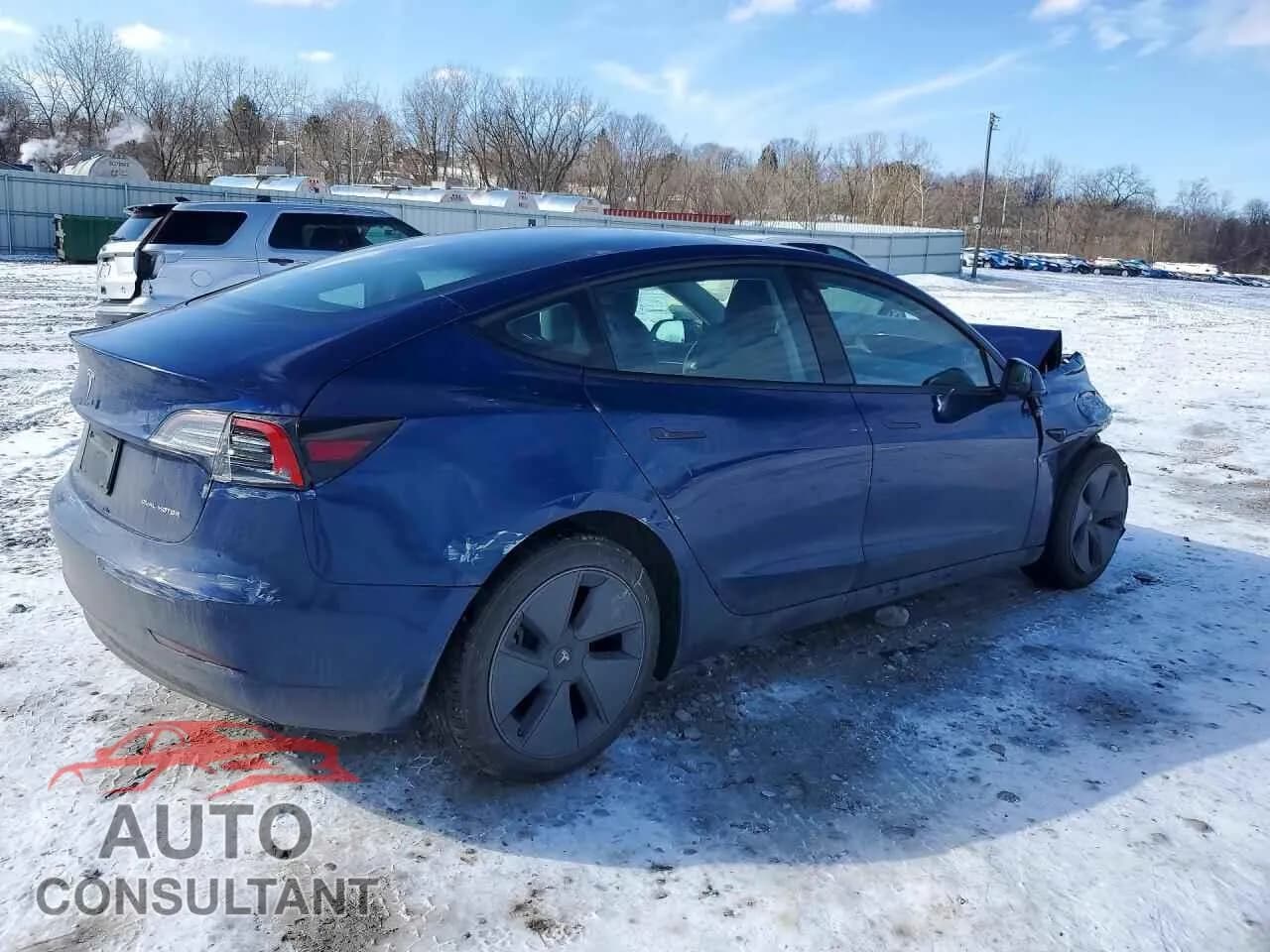 2022 TESLA MODEL 3 Used VIN 5YJ3E1EB1NF265209 – side profile 2022 TESLA MODEL 3 Used VIN 5YJ3E1EB1NF265209 – side profile