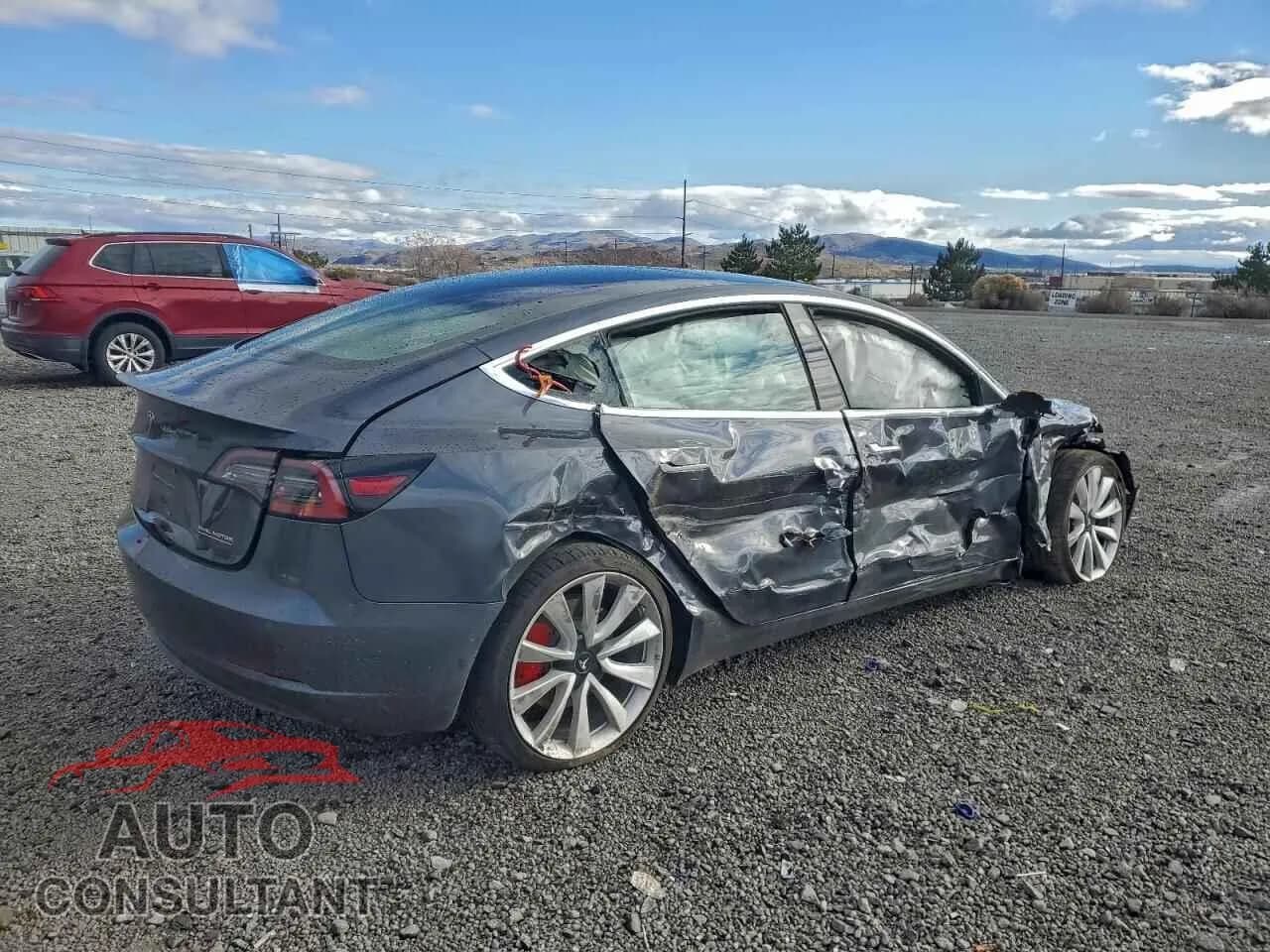 2018 TESLA MODEL 3 Damaged VIN 5YJ3E1EB2JF056264 – side profile 2018 TESLA MODEL 3 Damaged VIN 5YJ3E1EB2JF056264 – side profile