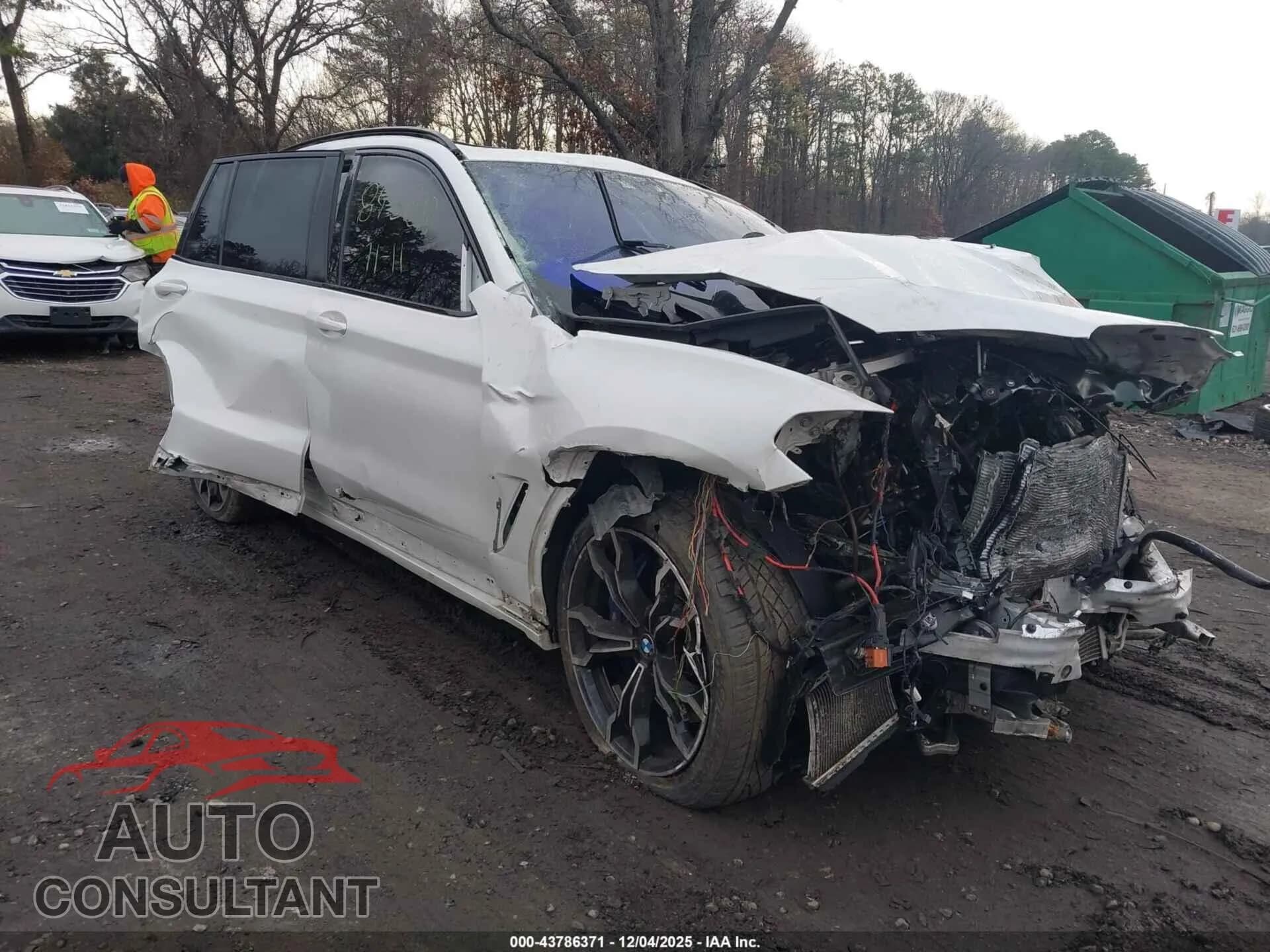 2020 BMW X3 M Damaged VIN 5YMTS0C07L9B00920 – front exterior 2020 BMW X3 M Damaged VIN 5YMTS0C07L9B00920 – front exterior