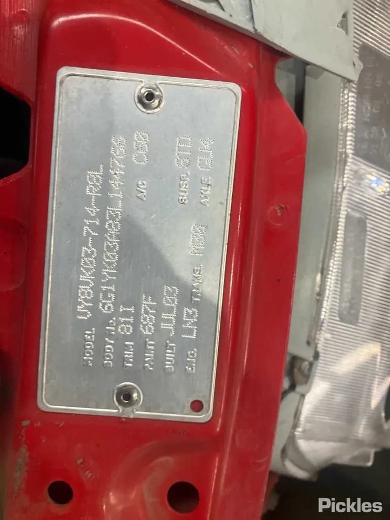 2003 Holden One tonner Used VIN 6G1YK03A83L144766 – photo 22 2003 Holden One tonner Used VIN 6G1YK03A83L144766 – photo 22