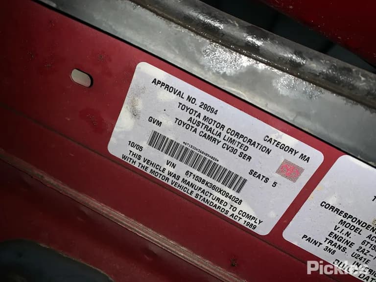 2005 Toyota Camry Used VIN 6T153BK360X094028 – photo 27 2005 Toyota Camry Used VIN 6T153BK360X094028 – photo 27