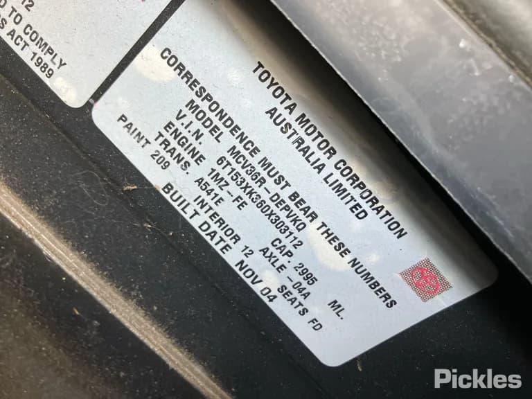 2004 Toyota Camry Used VIN 6T153XK360X303112 – photo 24 2004 Toyota Camry Used VIN 6T153XK360X303112 – photo 24