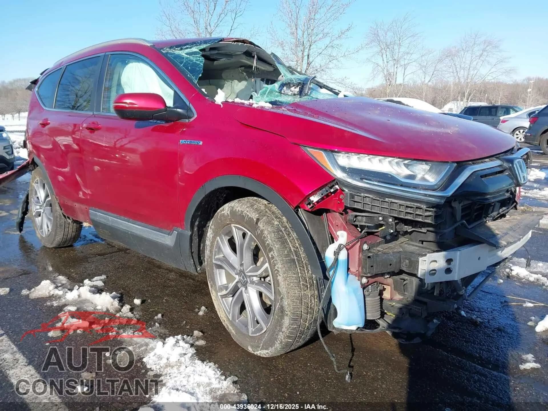 2021 HONDA CR-V HYBRID Damaged VIN 7FART6H96ME034251 – front exterior 2021 HONDA CR-V HYBRID Damaged VIN 7FART6H96ME034251 – front exterior