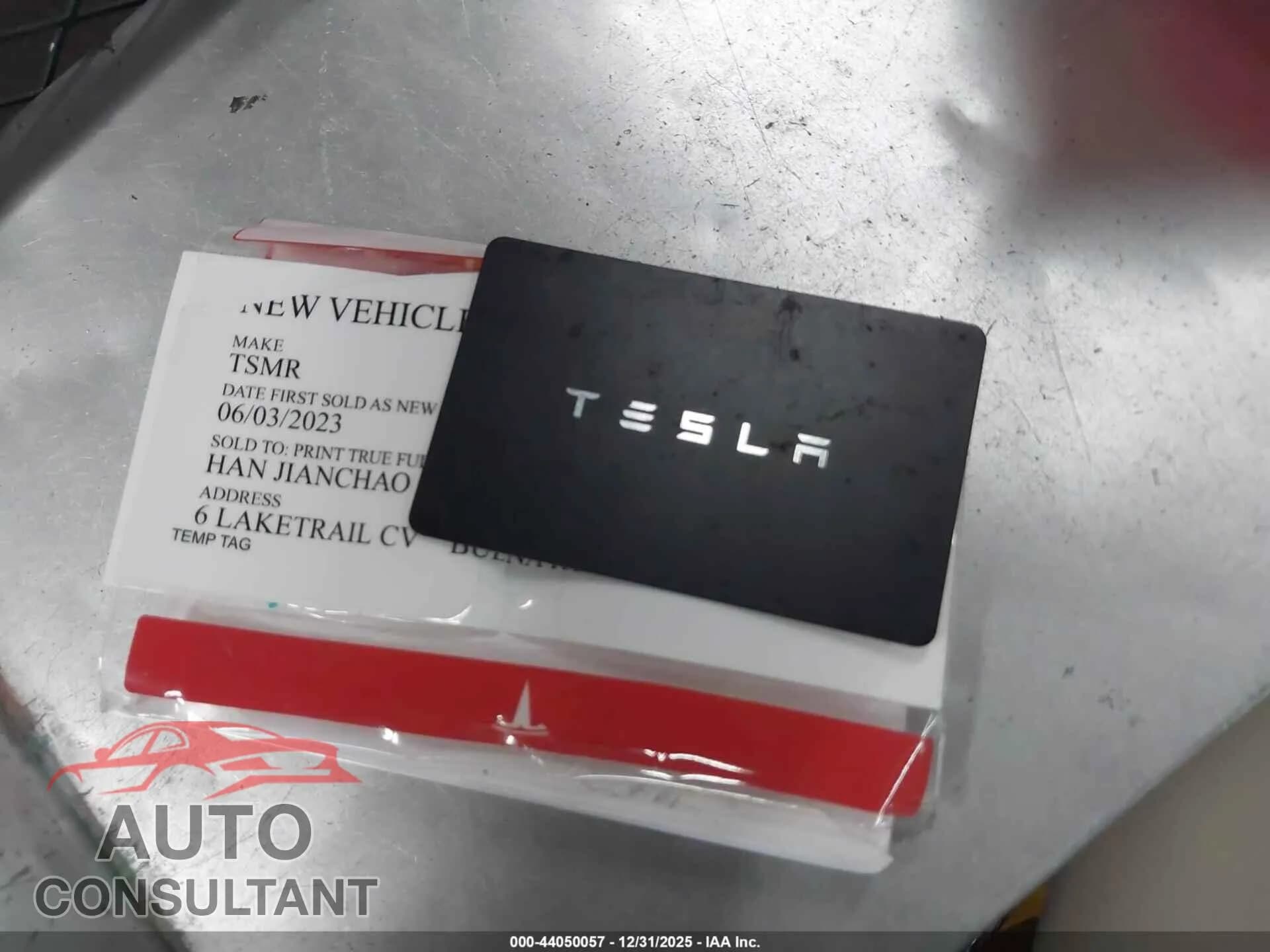 2023 TESLA MODEL Y Damaged VIN 7SAYGDEE4PA124021 – photo 11 2023 TESLA MODEL Y Damaged VIN 7SAYGDEE4PA124021 – photo 11
