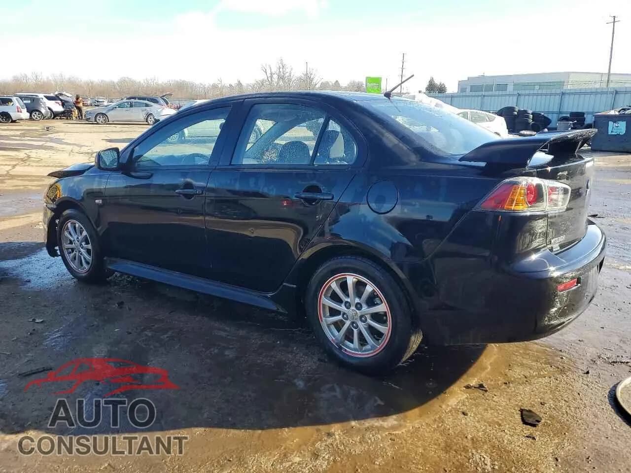 2012 MITSUBISHI LANCER Damaged VIN JA32V2FW9CU022804 – rear exterior 2012 MITSUBISHI LANCER Damaged VIN JA32V2FW9CU022804 – rear exterior