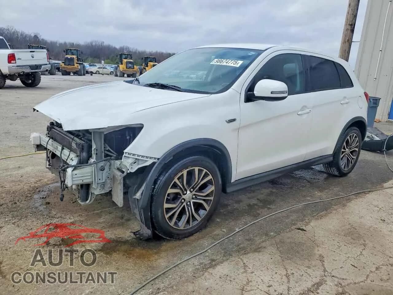 2017 MITSUBISHI OUTLANDER Damaged VIN JA4AR3AU5HZ010943 – front exterior 2017 MITSUBISHI OUTLANDER Damaged VIN JA4AR3AU5HZ010943 – front exterior