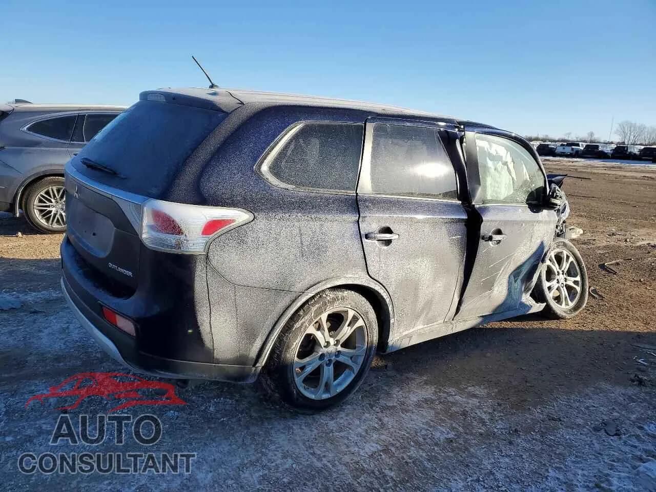 2015 MITSUBISHI OUTLANDER Damaged VIN JA4AZ3A30FZ010353 – side profile 2015 MITSUBISHI OUTLANDER Damaged VIN JA4AZ3A30FZ010353 – side profile