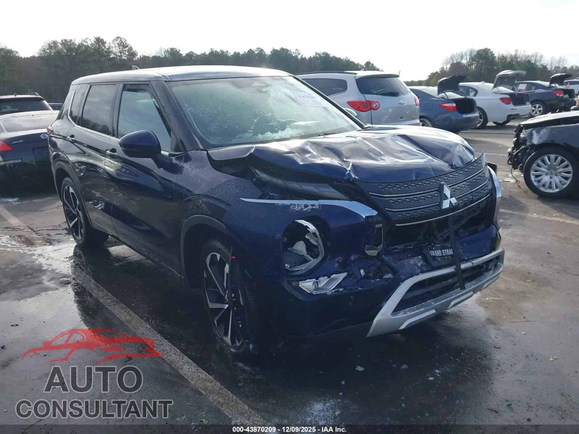 2023 MITSUBISHI OUTLANDER Damaged VIN JA4J4UA82PZ026670 – front exterior 2023 MITSUBISHI OUTLANDER Damaged VIN JA4J4UA82PZ026670 – front exterior