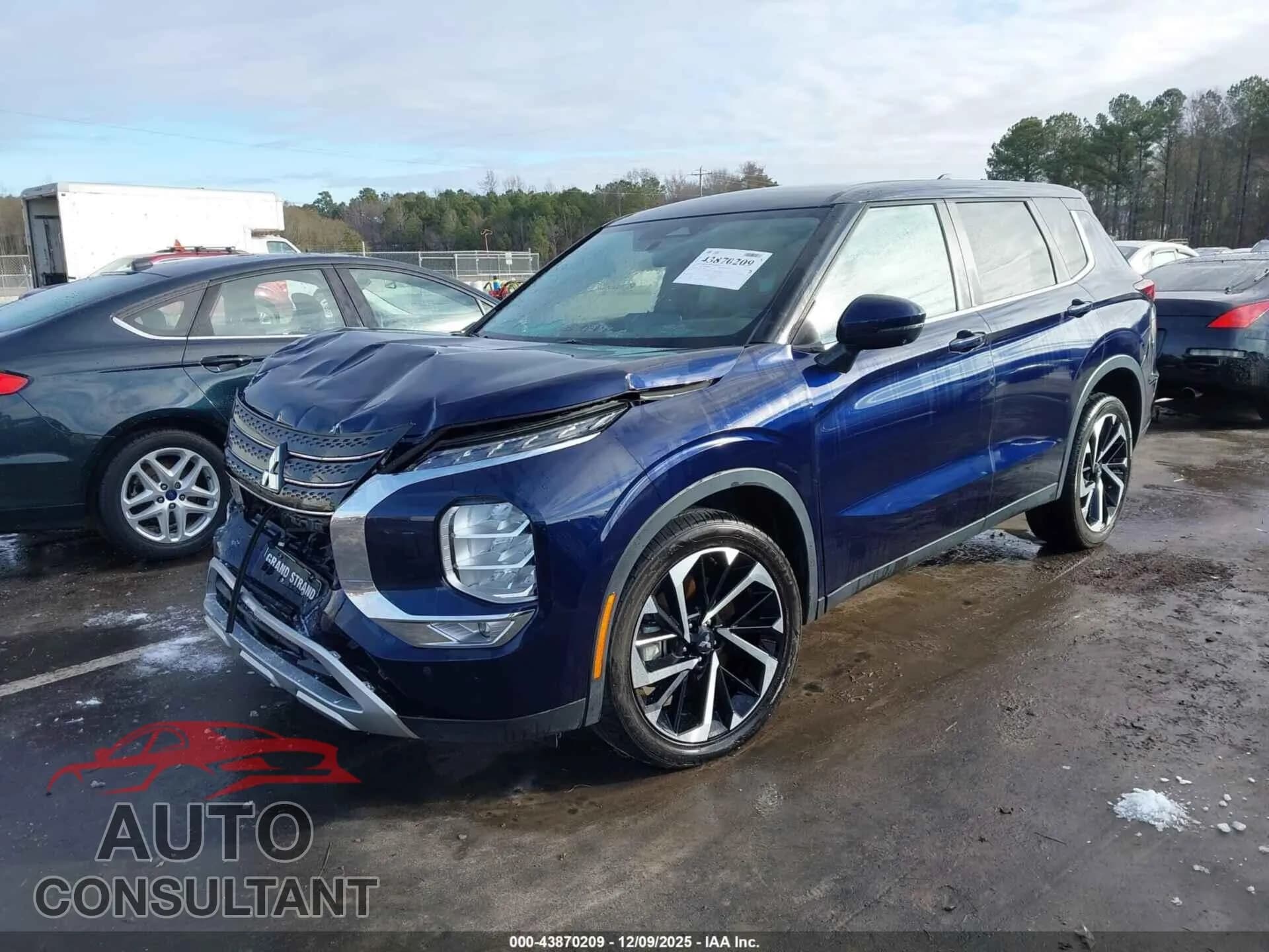 2023 MITSUBISHI OUTLANDER Damaged VIN JA4J4UA82PZ026670 – rear exterior 2023 MITSUBISHI OUTLANDER Damaged VIN JA4J4UA82PZ026670 – rear exterior