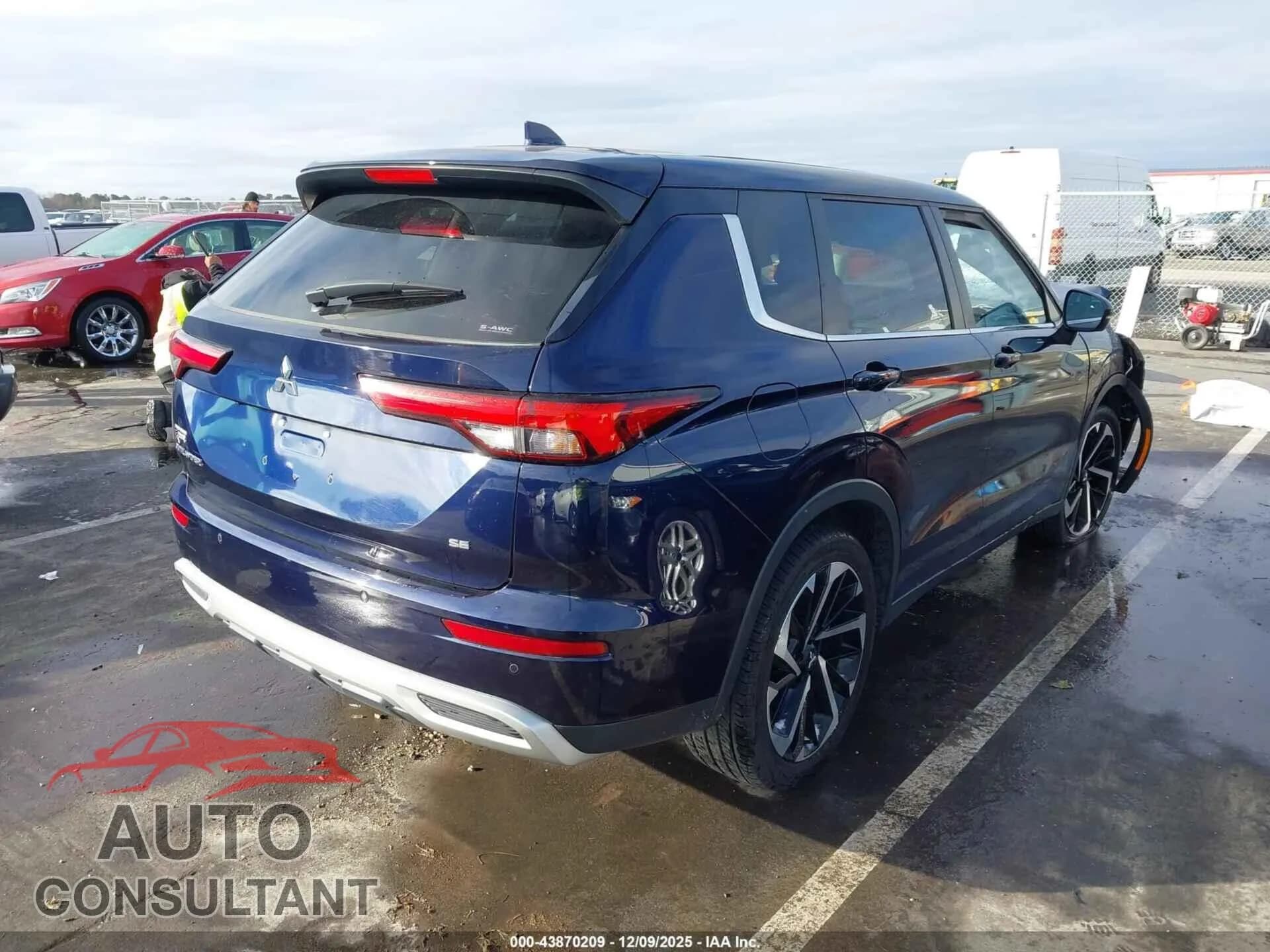 2023 MITSUBISHI OUTLANDER Damaged VIN JA4J4UA82PZ026670 – dashboard 2023 MITSUBISHI OUTLANDER Damaged VIN JA4J4UA82PZ026670 – dashboard