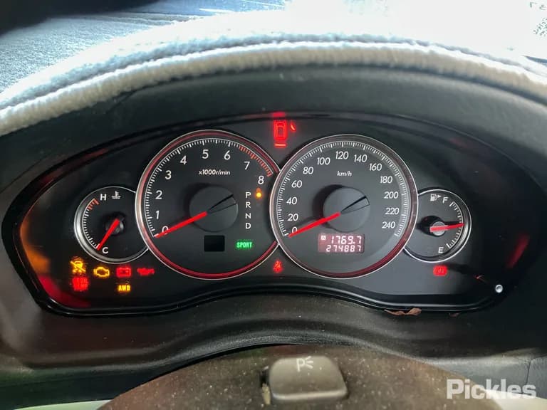 2008 Subaru Liberty Used VIN JF1BL9KL58G038281 – rear exterior 2008 Subaru Liberty Used VIN JF1BL9KL58G038281 – rear exterior