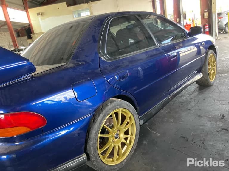 1999 Subaru Impreza Used VIN JF1GC8KD3YG048025 – undercarriage 1999 Subaru Impreza Used VIN JF1GC8KD3YG048025 – undercarriage