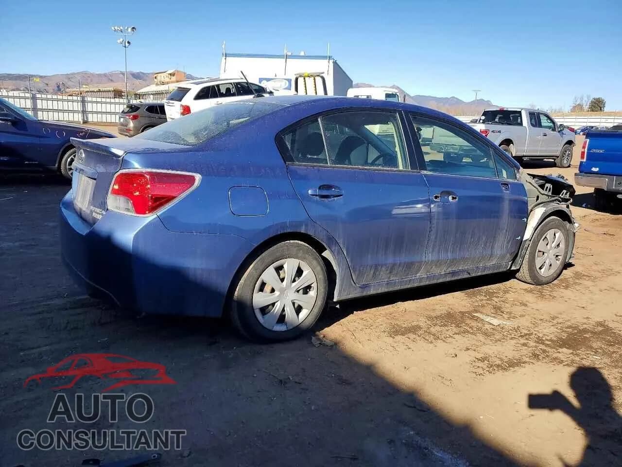 2016 SUBARU IMPREZA Damaged VIN JF1GJAA67GH020218 – side profile 2016 SUBARU IMPREZA Damaged VIN JF1GJAA67GH020218 – side profile