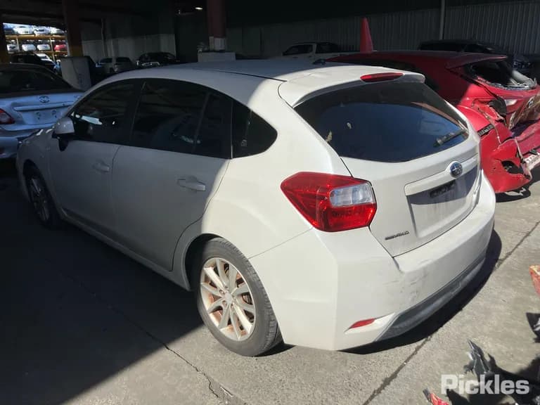 2012 Subaru Impreza Used VIN JF1GP7KC5CG005880 – rear exterior 2012 Subaru Impreza Used VIN JF1GP7KC5CG005880 – rear exterior