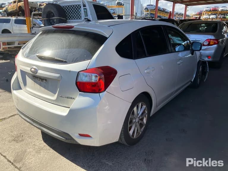 2012 Subaru Impreza Used VIN JF1GP7KC5CG005880 – undercarriage 2012 Subaru Impreza Used VIN JF1GP7KC5CG005880 – undercarriage