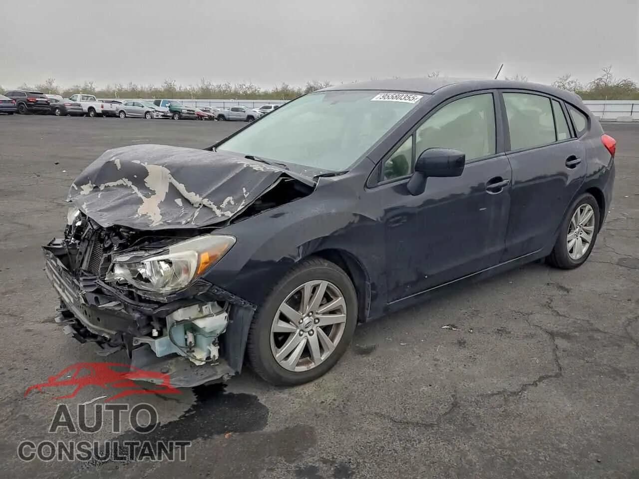 2015 SUBARU IMPREZA Damaged VIN JF1GPAC69F8330834 – front exterior 2015 SUBARU IMPREZA Damaged VIN JF1GPAC69F8330834 – front exterior