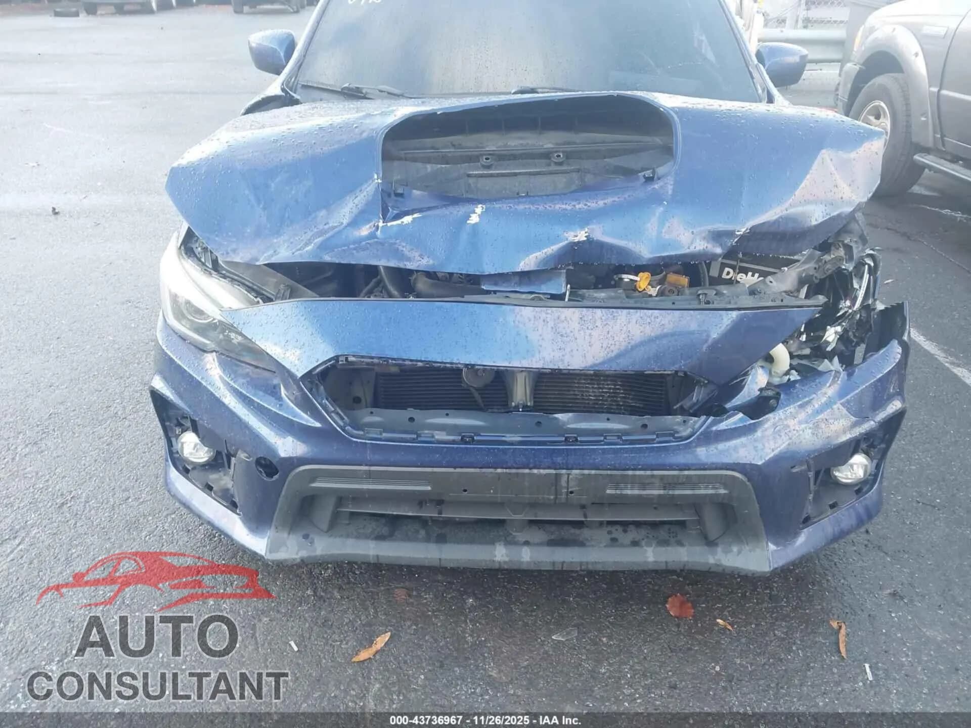 2019 SUBARU WRX Damaged VIN JF1VA1N69K8823834 – engine bay 2019 SUBARU WRX Damaged VIN JF1VA1N69K8823834 – engine bay