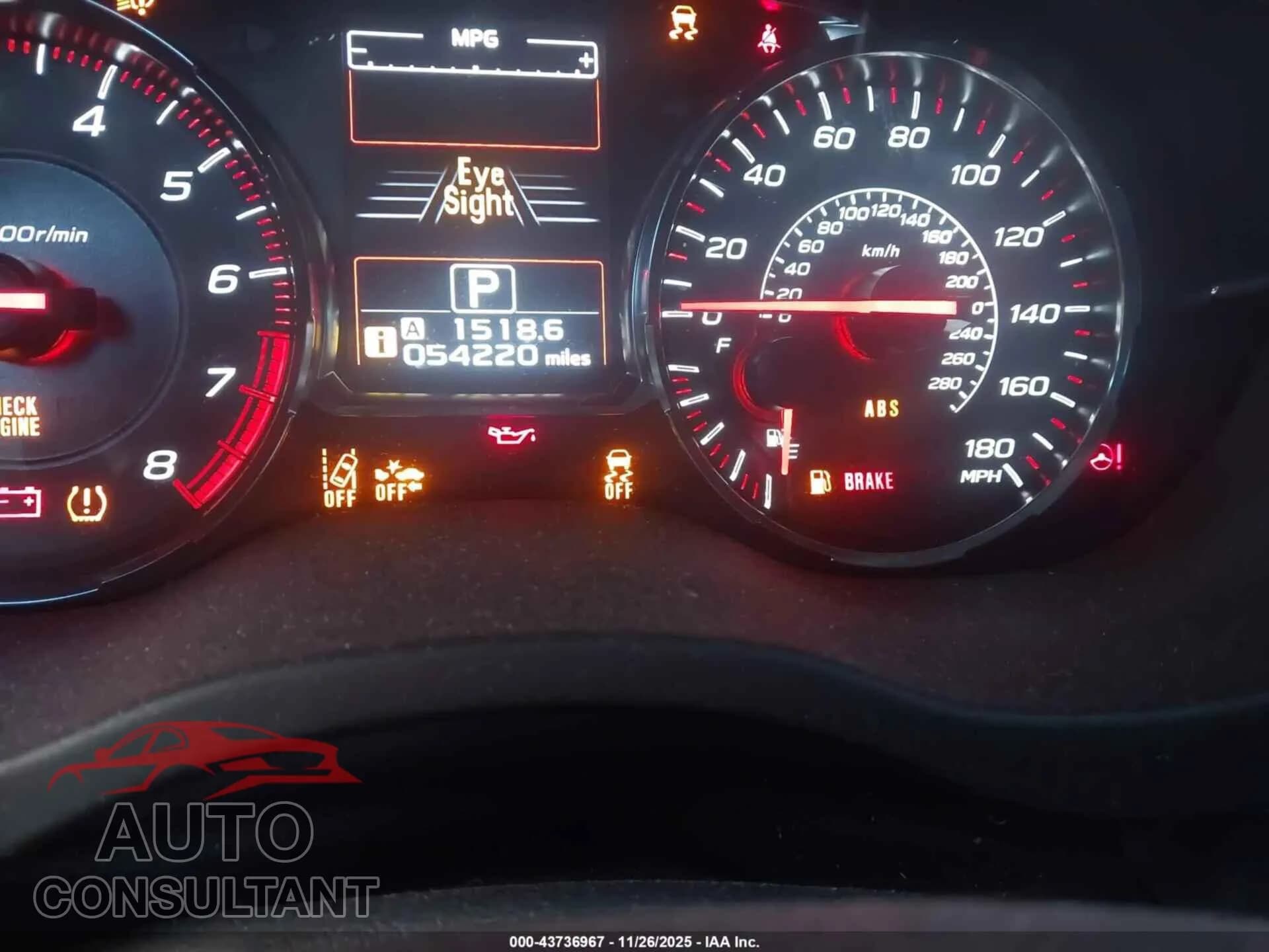 2019 SUBARU WRX Damaged VIN JF1VA1N69K8823834 – exterior detail 2019 SUBARU WRX Damaged VIN JF1VA1N69K8823834 – exterior detail