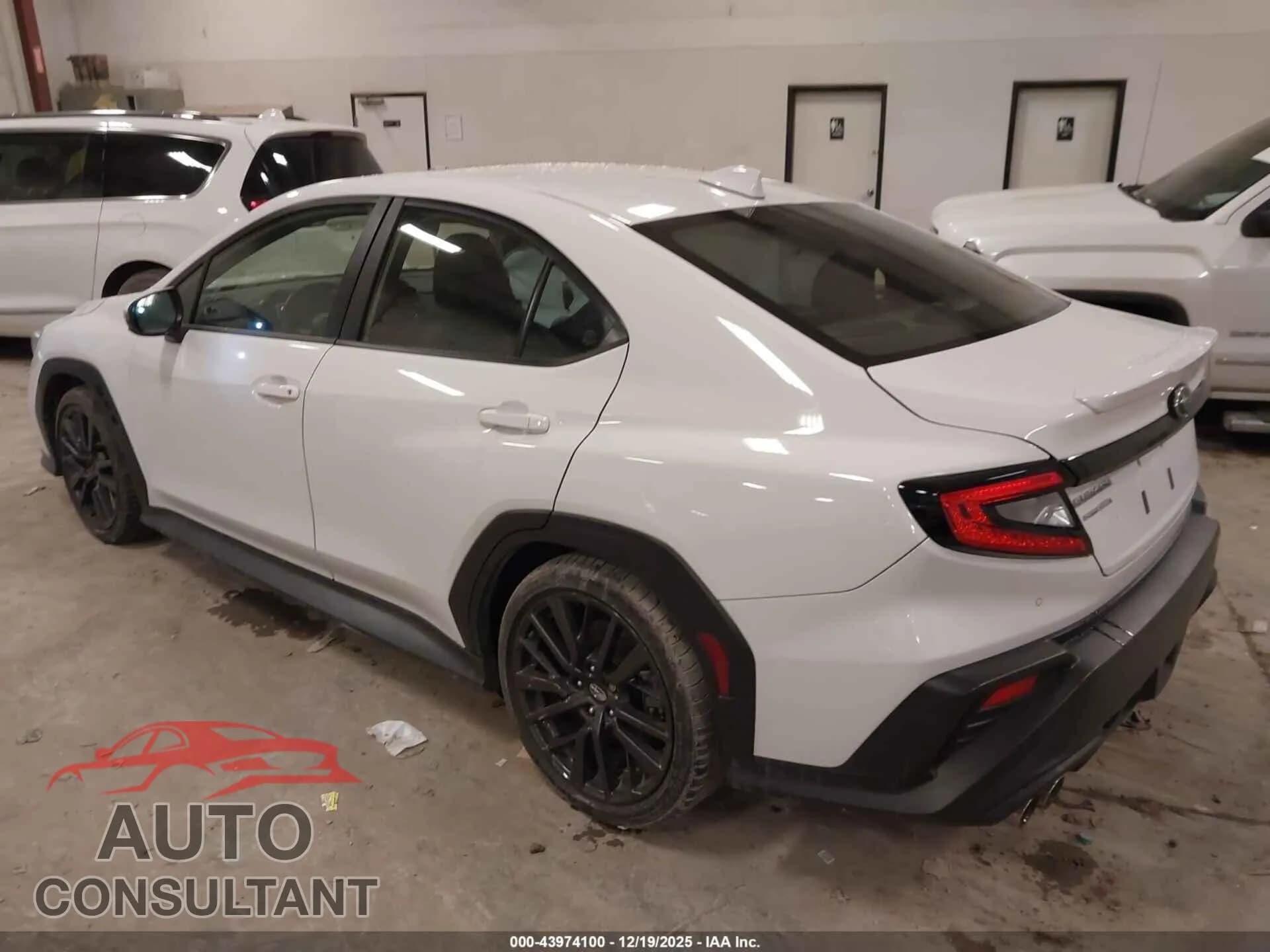 2022 SUBARU WRX Damaged VIN JF1VBAN66N8010971 – side profile 2022 SUBARU WRX Damaged VIN JF1VBAN66N8010971 – side profile