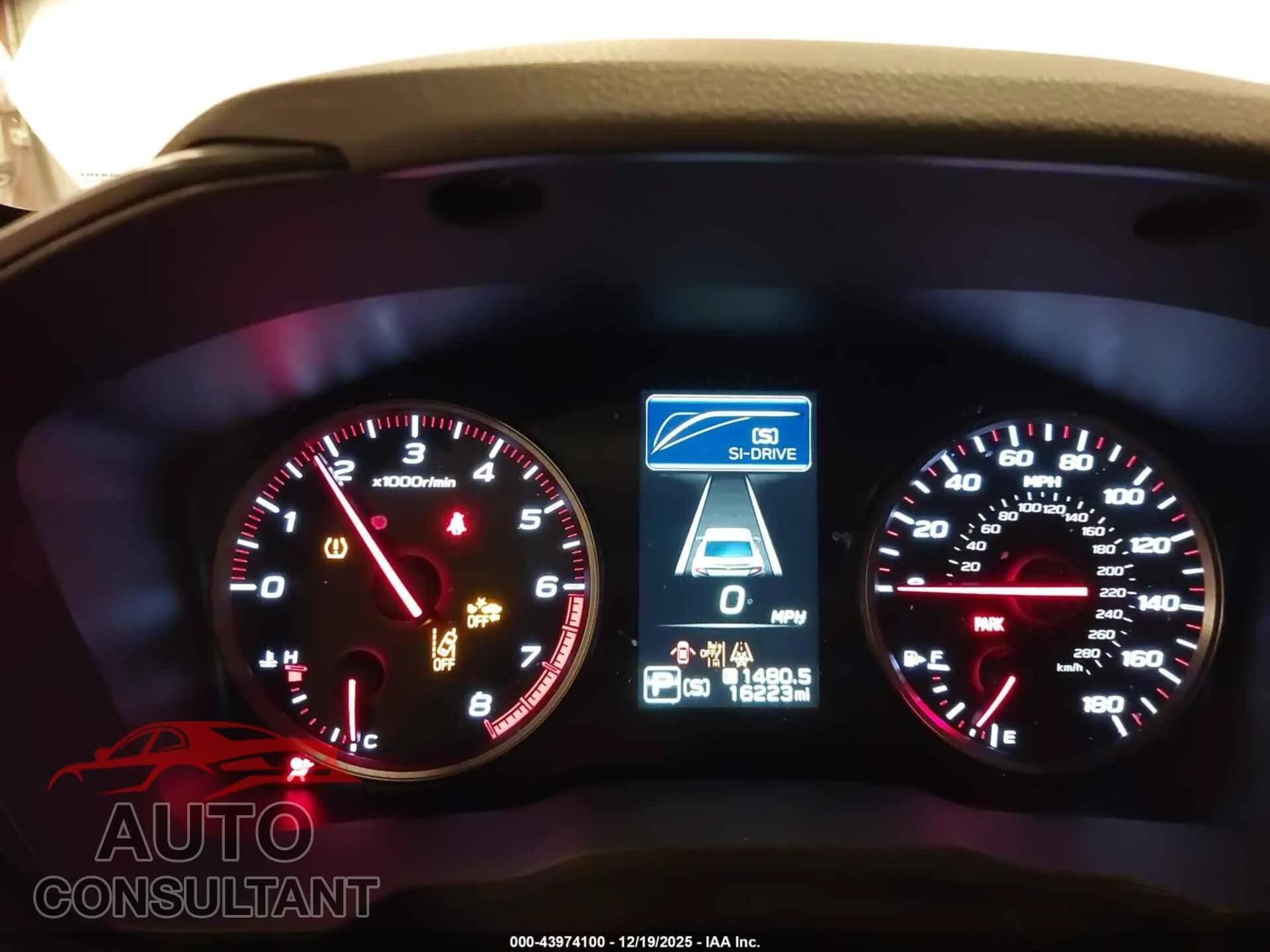 2022 SUBARU WRX Damaged VIN JF1VBAN66N8010971 – exterior detail 2022 SUBARU WRX Damaged VIN JF1VBAN66N8010971 – exterior detail