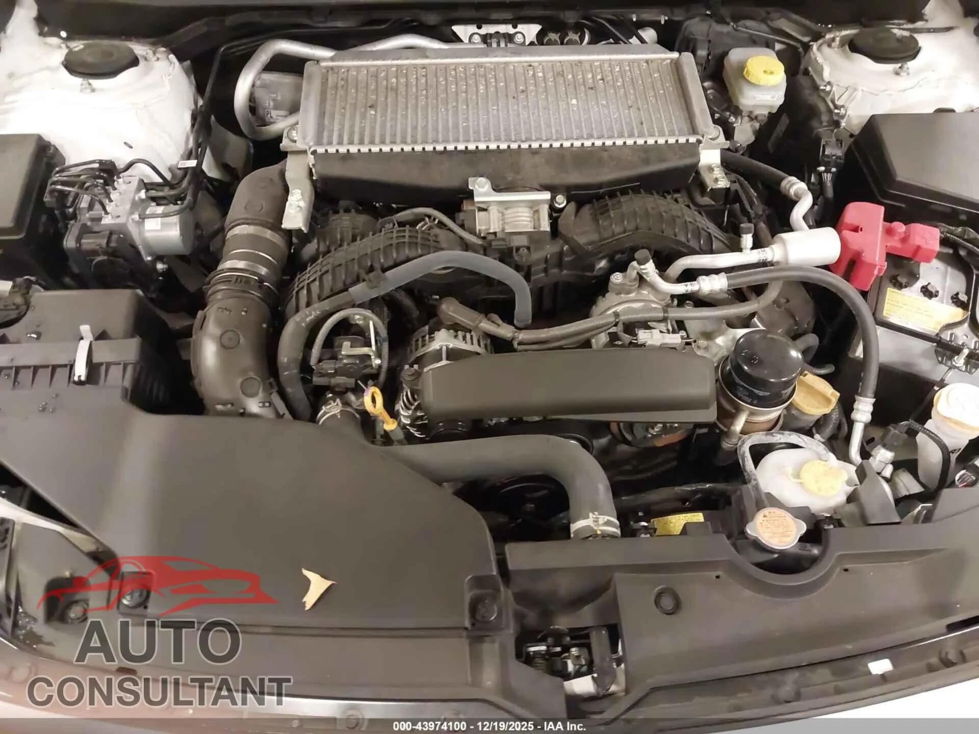 2022 SUBARU WRX Damaged VIN JF1VBAN66N8010971 – odometer reading 2022 SUBARU WRX Damaged VIN JF1VBAN66N8010971 – odometer reading