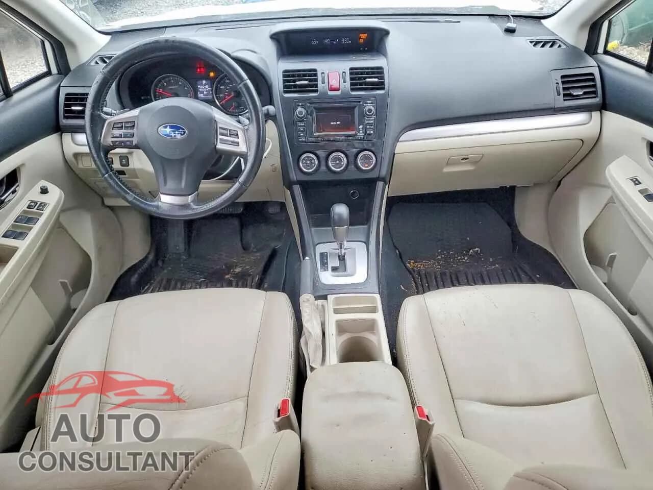 2014 SUBARU XV Damaged VIN JF2GPAGC4E8210451 – undercarriage 2014 SUBARU XV Damaged VIN JF2GPAGC4E8210451 – undercarriage