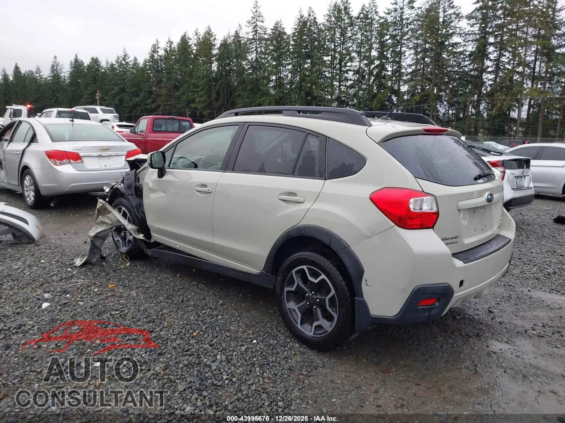 2013 SUBARU XV CROSSTREK Damaged VIN JF2GPAVC3D2880058 – side profile 2013 SUBARU XV CROSSTREK Damaged VIN JF2GPAVC3D2880058 – side profile