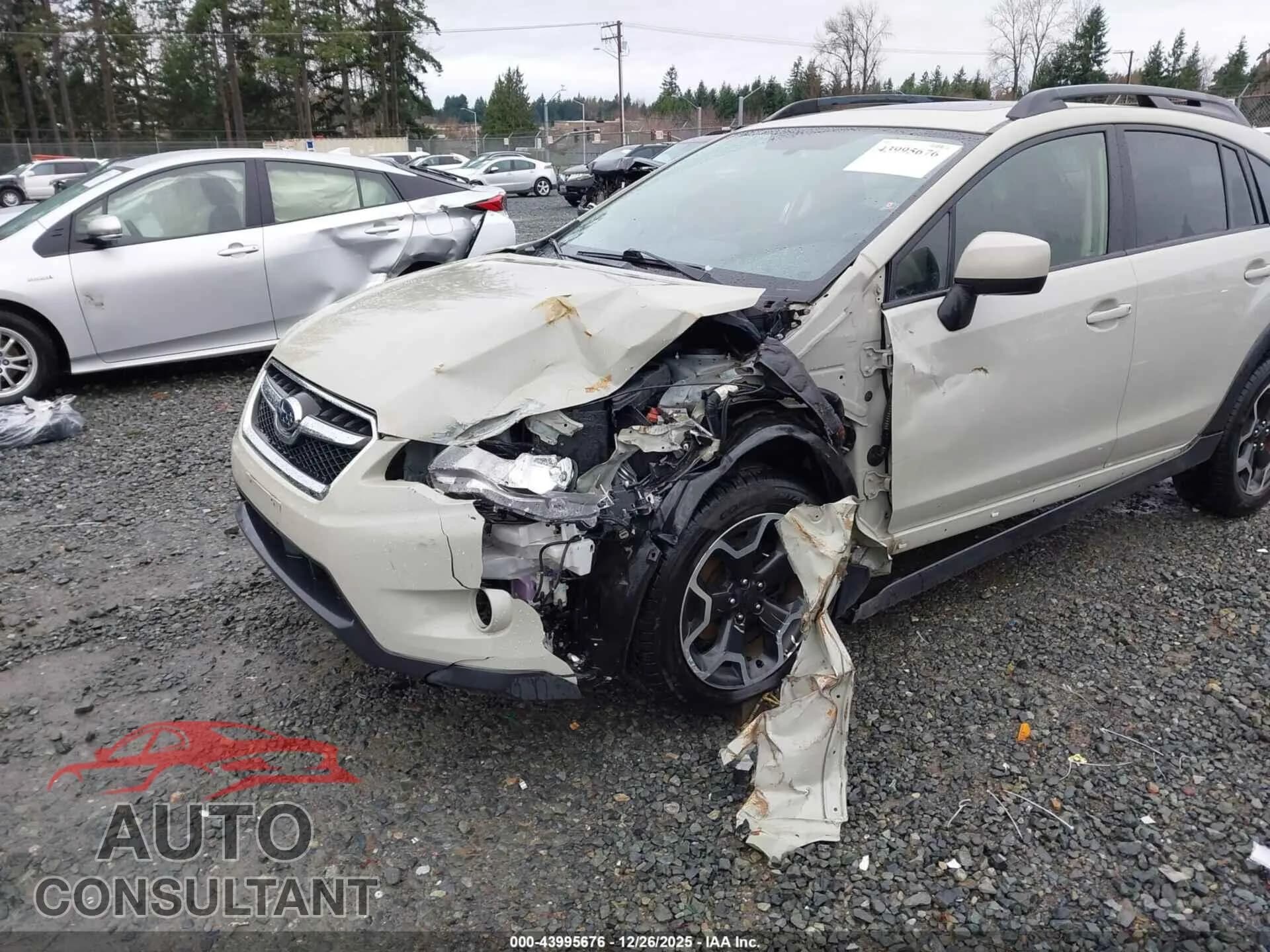 2013 SUBARU XV CROSSTREK Damaged VIN JF2GPAVC3D2880058 – engine bay 2013 SUBARU XV CROSSTREK Damaged VIN JF2GPAVC3D2880058 – engine bay
