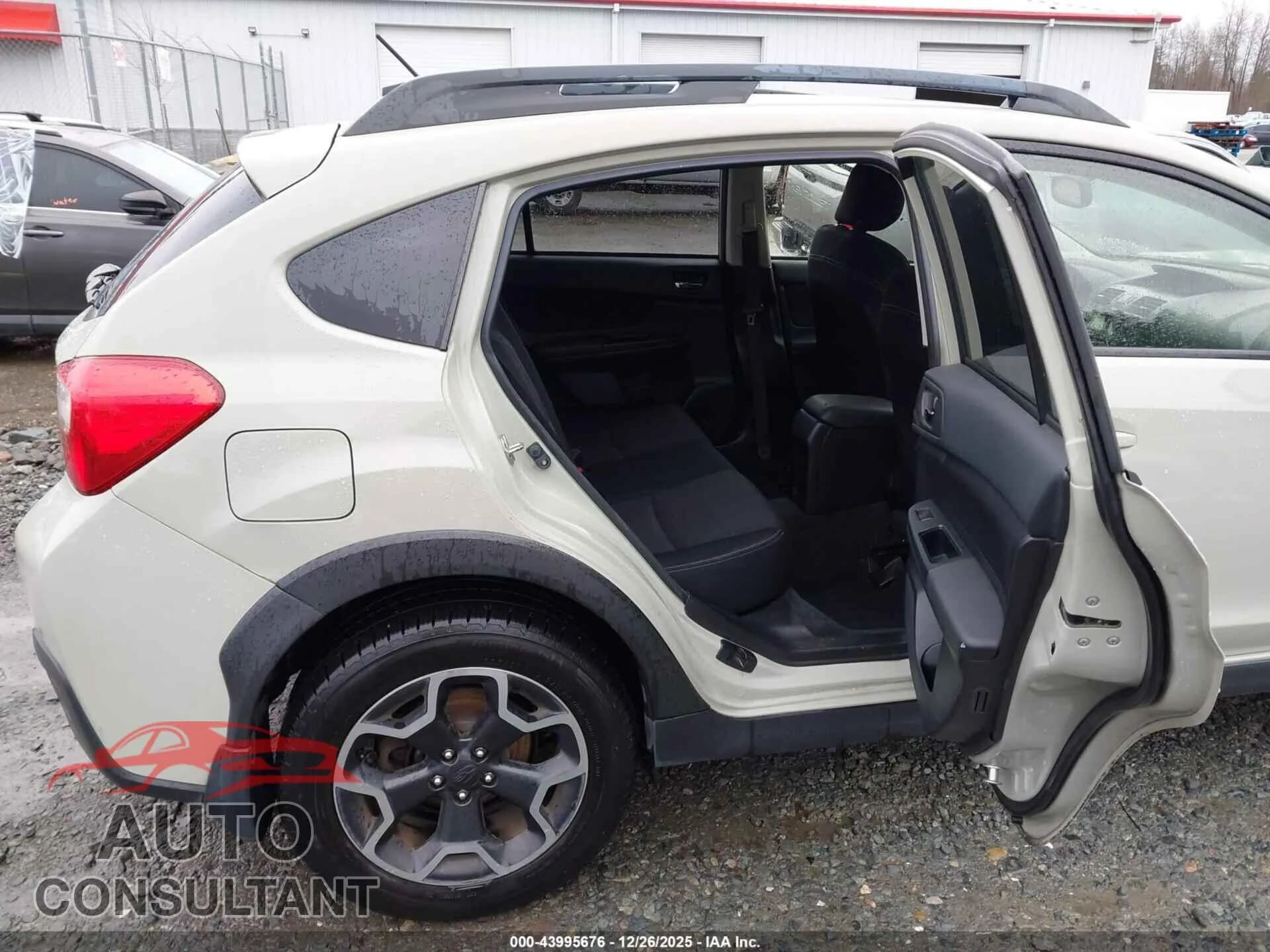 2013 SUBARU XV CROSSTREK Damaged VIN JF2GPAVC3D2880058 – undercarriage 2013 SUBARU XV CROSSTREK Damaged VIN JF2GPAVC3D2880058 – undercarriage