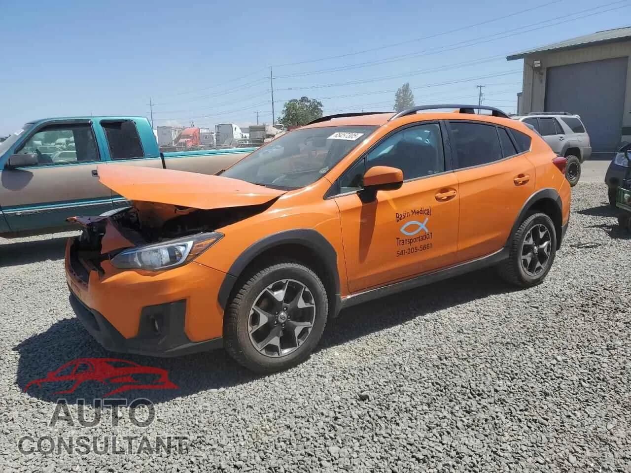 2018 SUBARU CROSSTREK Damaged VIN JF2GTABC0JH345956 – front exterior 2018 SUBARU CROSSTREK Damaged VIN JF2GTABC0JH345956 – front exterior