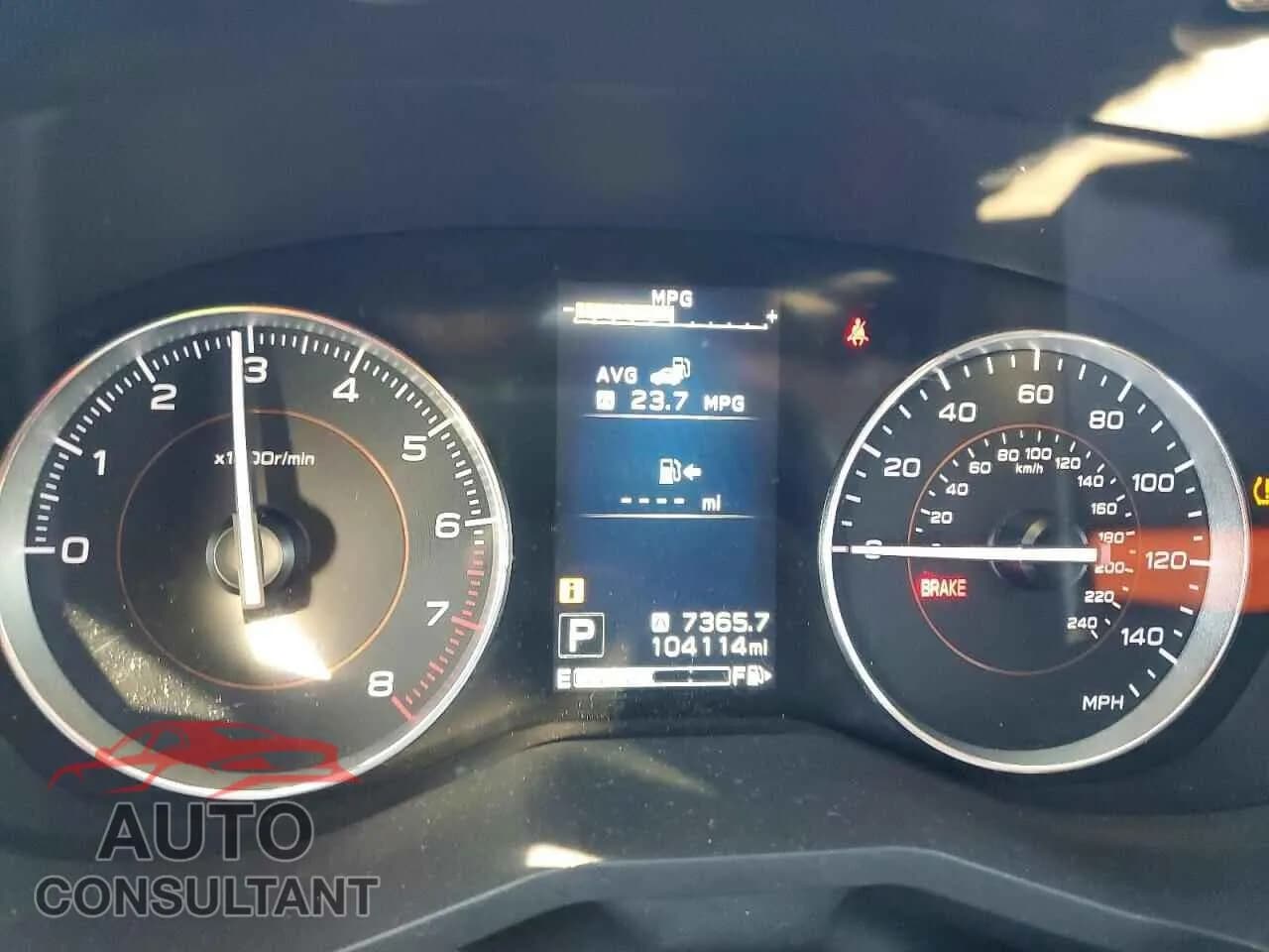 2018 SUBARU CROSSTREK Damaged VIN JF2GTAMC2JH210894 – trunk area 2018 SUBARU CROSSTREK Damaged VIN JF2GTAMC2JH210894 – trunk area