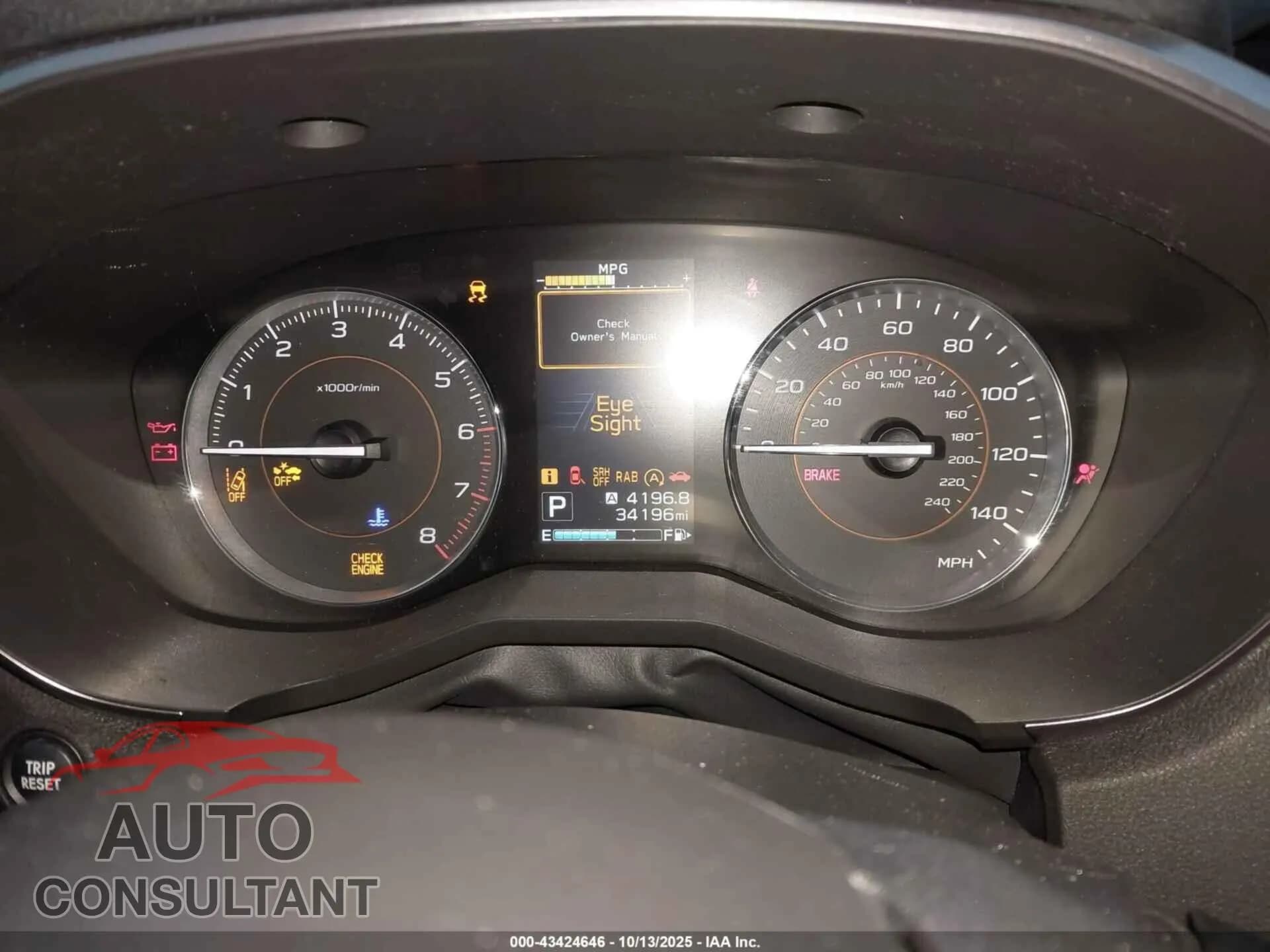 2022 SUBARU CROSSTREK Damaged VIN JF2GTHNC6N8283005 – exterior detail 2022 SUBARU CROSSTREK Damaged VIN JF2GTHNC6N8283005 – exterior detail