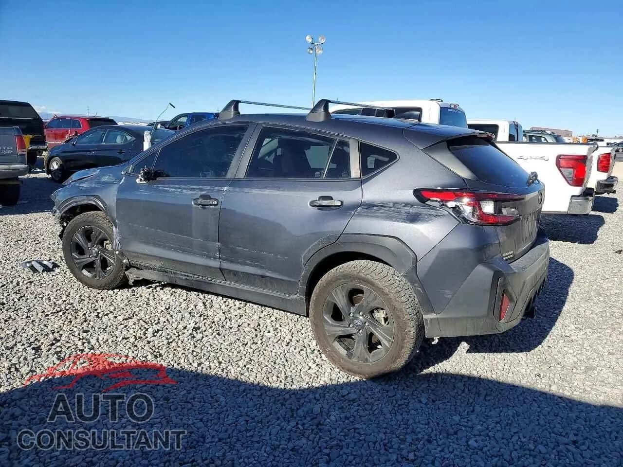2024 SUBARU CROSSTREK Damaged VIN JF2GUABC8R8315290 – rear exterior 2024 SUBARU CROSSTREK Damaged VIN JF2GUABC8R8315290 – rear exterior