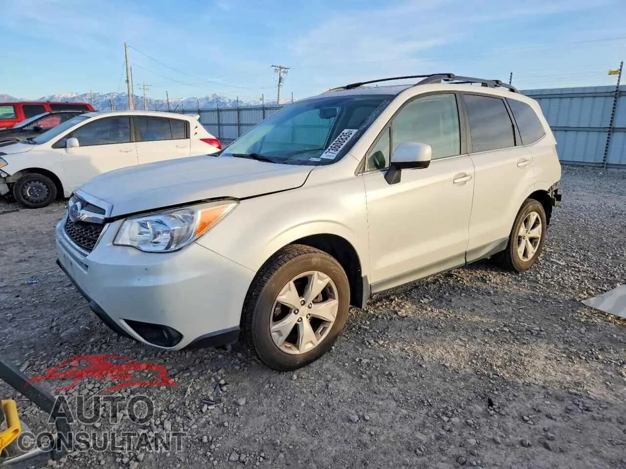 2015 SUBARU FORESTER Damaged VIN JF2SJAHC9FH488466 – front exterior 2015 SUBARU FORESTER Damaged VIN JF2SJAHC9FH488466 – front exterior