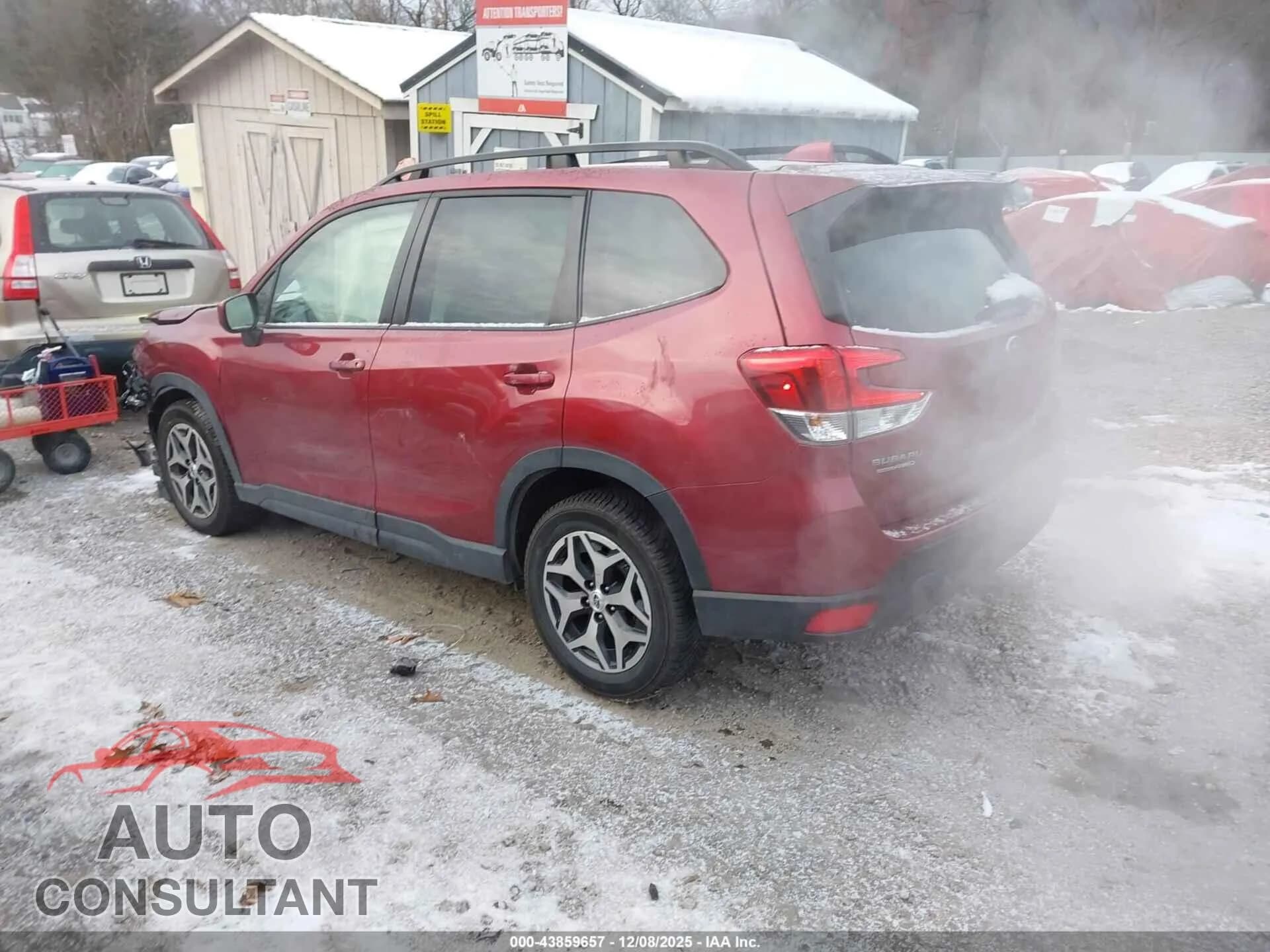 2023 SUBARU FORESTER Damaged VIN JF2SKAEC9PH514082 – side profile 2023 SUBARU FORESTER Damaged VIN JF2SKAEC9PH514082 – side profile