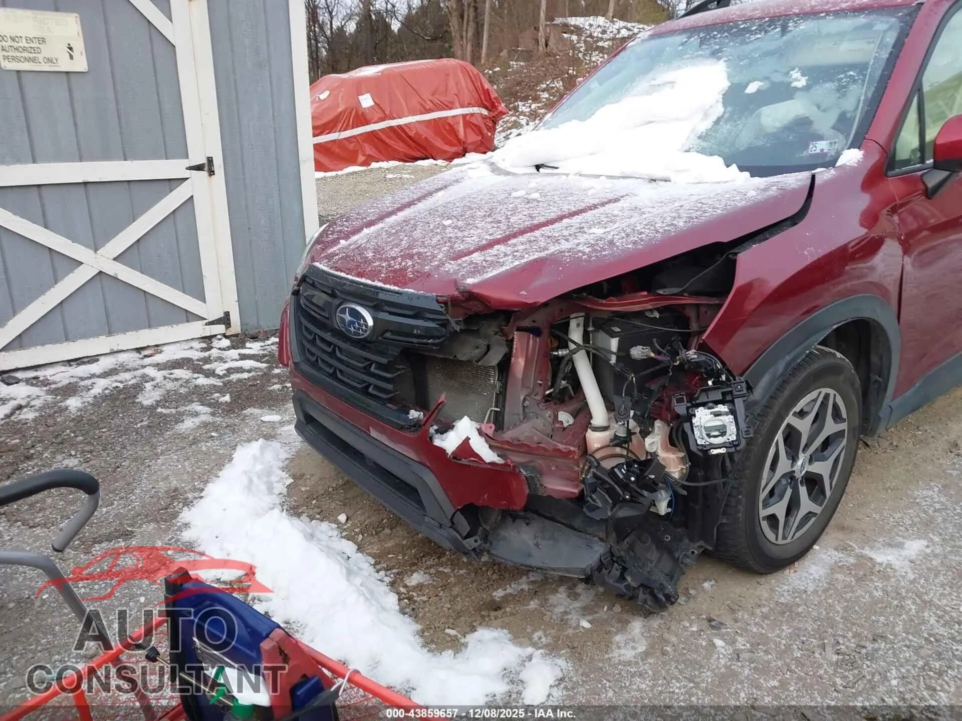 2023 SUBARU FORESTER Damaged VIN JF2SKAEC9PH514082 – engine bay 2023 SUBARU FORESTER Damaged VIN JF2SKAEC9PH514082 – engine bay