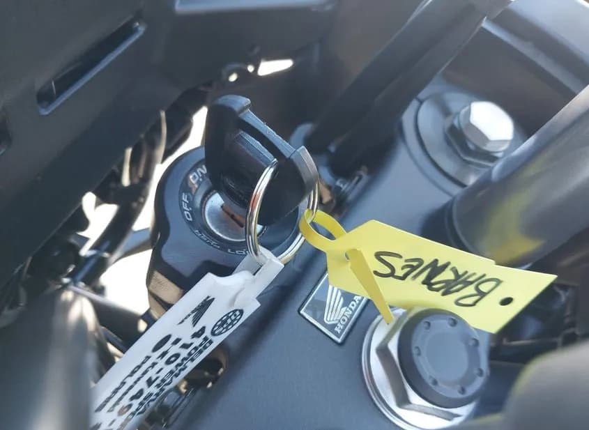 2024 HONDA Transalp Used VIN JH2RD1610RK102800 – trunk area 2024 HONDA Transalp Used VIN JH2RD1610RK102800 – trunk area