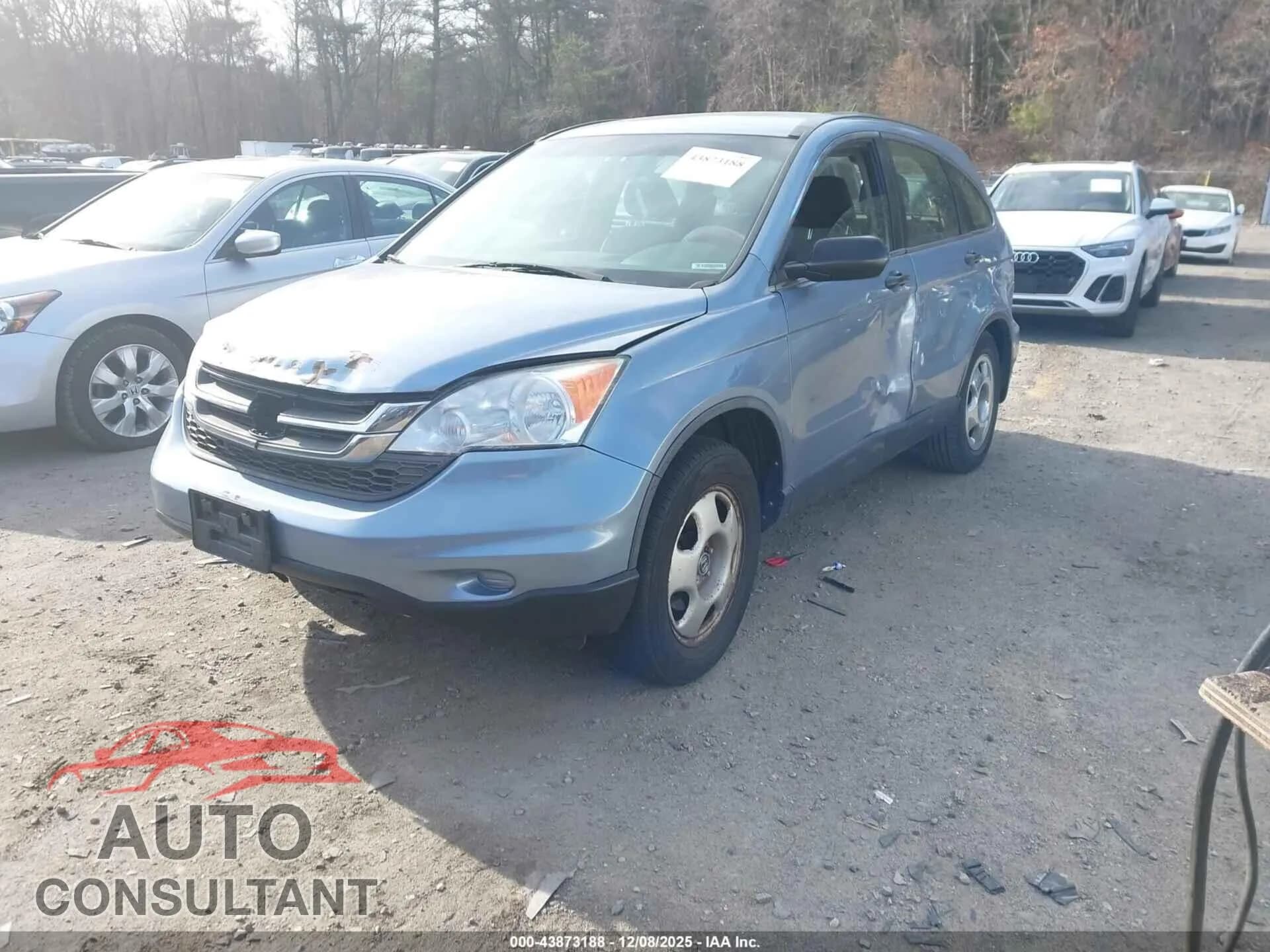 2011 HONDA CR-V Damaged VIN JHLRE4H39BC031217 – rear exterior 2011 HONDA CR-V Damaged VIN JHLRE4H39BC031217 – rear exterior