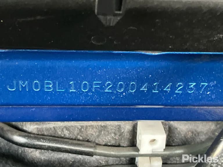 2013 Mazda 3 Used VIN JM0BL10F200414237 – rear exterior 2013 Mazda 3 Used VIN JM0BL10F200414237 – rear exterior