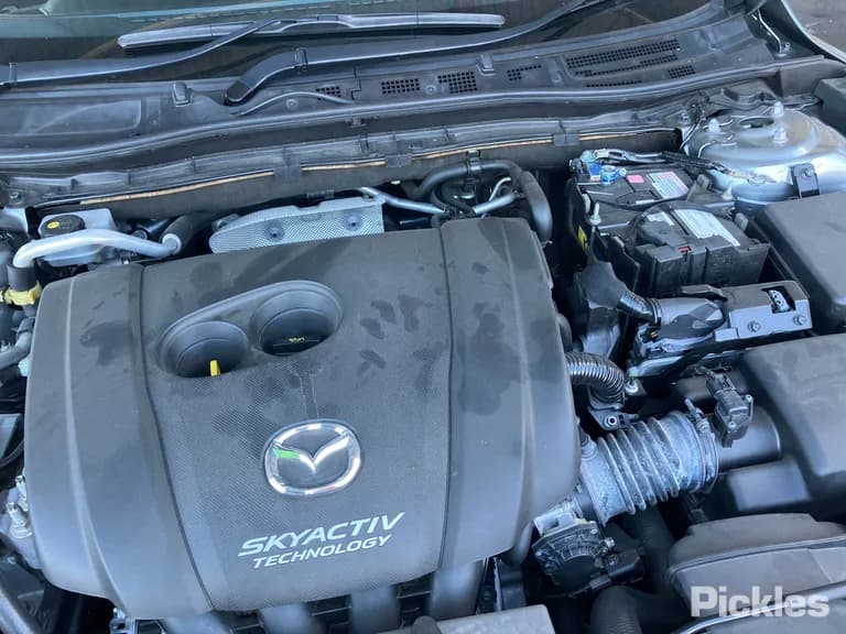 2014 Mazda 3 Used VIN JM0BM547810148566 – trunk area 2014 Mazda 3 Used VIN JM0BM547810148566 – trunk area