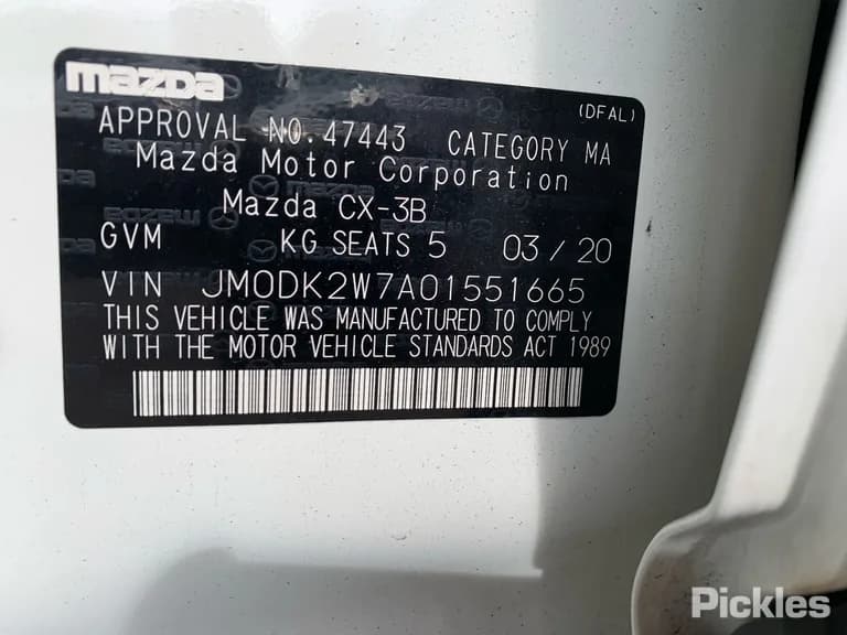 2020 Mazda CX-3 Used VIN JM0DK2W7A01551665 – photo 19 2020 Mazda CX-3 Used VIN JM0DK2W7A01551665 – photo 19