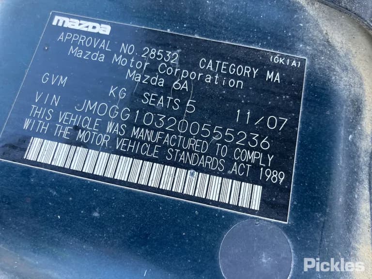 2007 Mazda 6 Used VIN JM0GG103200555236 – photo 20 2007 Mazda 6 Used VIN JM0GG103200555236 – photo 20