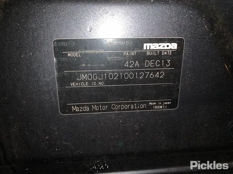 2013 Mazda 6 Used VIN JM0GJ102100127642 – interior seats 2013 Mazda 6 Used VIN JM0GJ102100127642 – interior seats