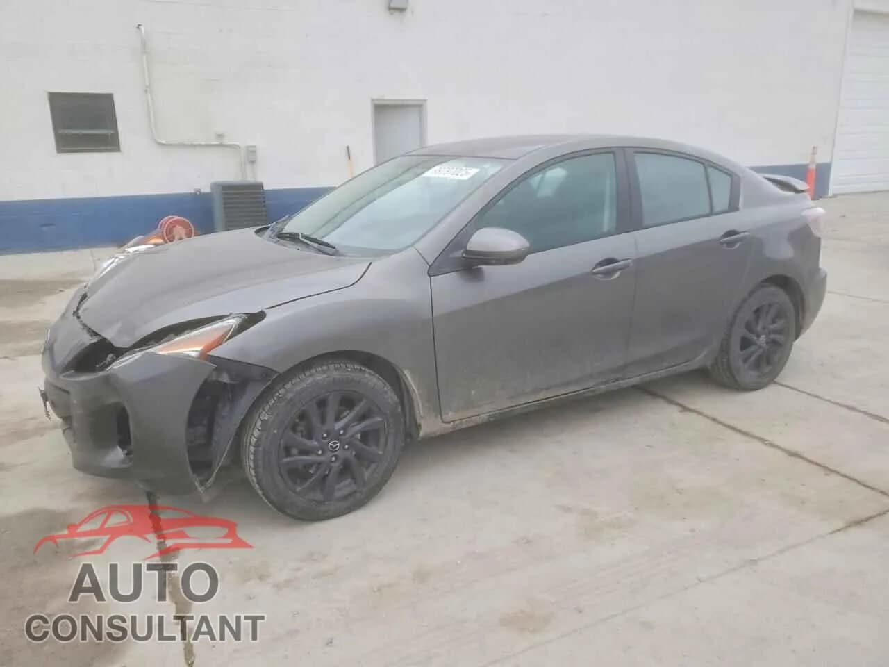 2012 MAZDA 3 Damaged VIN JM1BL1V82C1539500 – front exterior 2012 MAZDA 3 Damaged VIN JM1BL1V82C1539500 – front exterior