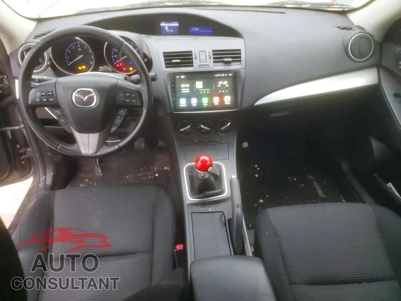 2012 MAZDA 3 Damaged VIN JM1BL1V82C1539500 – undercarriage 2012 MAZDA 3 Damaged VIN JM1BL1V82C1539500 – undercarriage