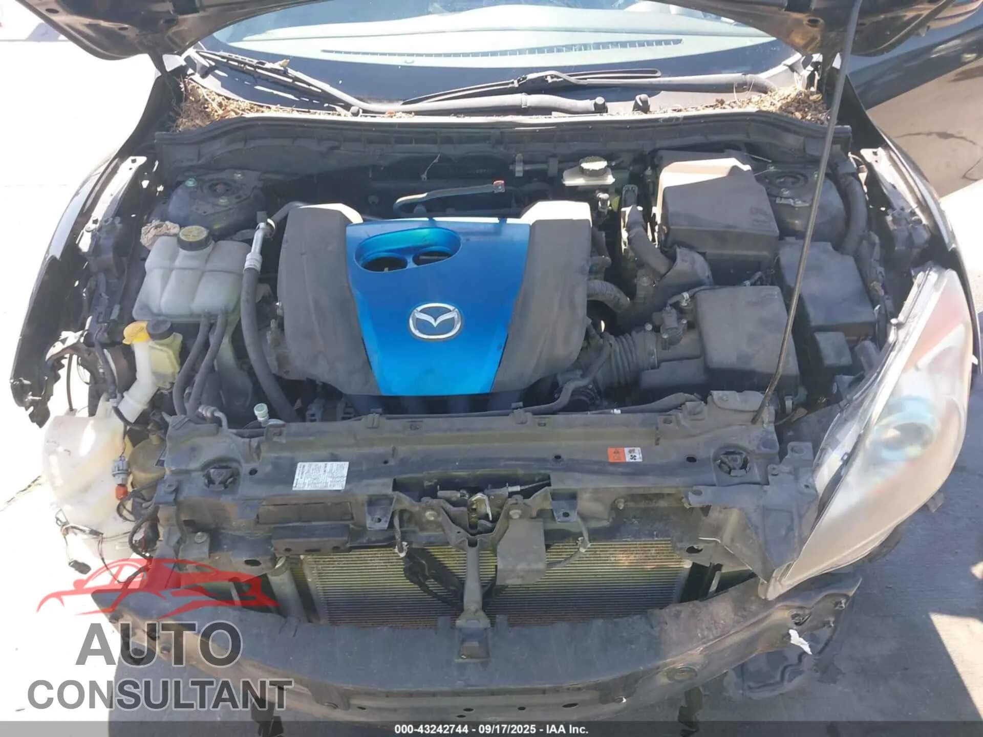 2013 MAZDA MAZDA3 Damaged VIN JM1BL1VP0D1807517 – odometer reading 2013 MAZDA MAZDA3 Damaged VIN JM1BL1VP0D1807517 – odometer reading