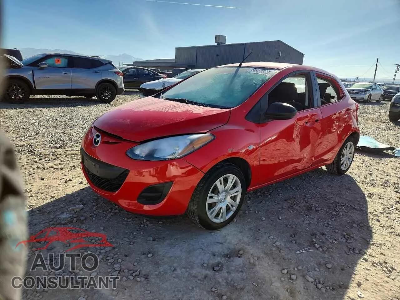 2014 MAZDA 2 Damaged VIN JM1DE1KZ4E0173886 – front exterior 2014 MAZDA 2 Damaged VIN JM1DE1KZ4E0173886 – front exterior
